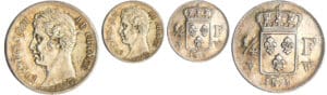 Charles X (1824-1830) - 1/4 de franc 1829 W (Lille) Charles X (1824-1830) - 1/4 de franc 1829 W (Lille)