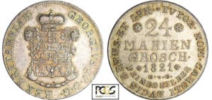 Allemagne - Braunschweig - Herzorg Karl (1815-1830) - 24 mariengroschen 1821 CVC