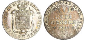 Allemagne - Braunschweig - Karl Wilhelm Ferdinand (1780-1806) - 16 Gute Groschen 1795 M.C.