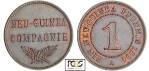 Allemagne (colonie) - Nouvelle-guinée - 1 pfennig 1894 A Allemagne (colonie) - Nouvelle-guinée - 1 pfennig 1894 A