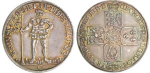 Allemagne - Hannover - Georg I (1714-1727) - 2/3 de taler 1722 C