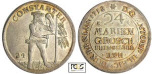 Allemagne - Braunschweig-Wolfenbüttel - Anton Ulrich (1704-1714) - 24 Mariengroschen 1712 HH