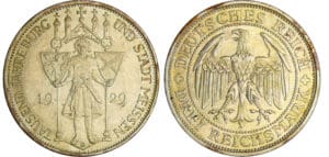 Allemagne - Reich - 3 reichmark 1929 E