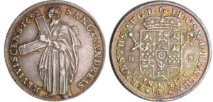 Allemagne - Braubschweig-Lüneburg - Ernest August (1679-1698) - 1/3 de taler 1692 HB (Clausthal)