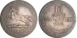 Allemagne - Hannover - Wilhelm IV (1830-1837) - 16 gute groschen 1830 M