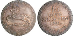Allemagne - Hannover - Wilhelm IV (1830-1837) - 16 gute groschen 1831 M