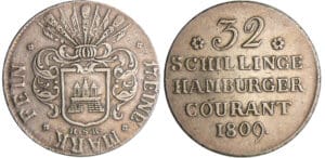 Allemange - Hamburg - 32 schilling 1809 H.S.K