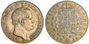 Allemagne - Preussen - Friedrich Wilhelm IV (1840-1861) - Taler 1851 A