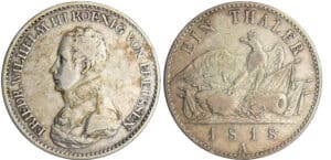 Allemagne - Sachsen - Freidrich August III (1763-1806) - Taler 1818 A