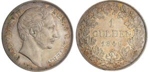 Allemagne - Bayern - Maximilian II (1848-1864) - Gulden 1849