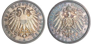 Allemagne - Lübeck - 2 mark 1905 A