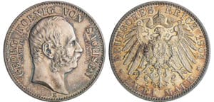 Allemagne - Preussen - Georg (1902-1904) - 2 Mark 1904 E