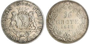 Allemagne - Bremen - 36 grote 1846