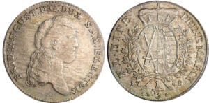 Allemagne - Sachsen - Friedrich August III (1763-1806) - 1/3 de taler 1788 IEC (Dresden)