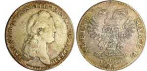 Allemagne - Sachsen - Friedrich August III (1763-1806) - 1/3 de taler 1790 IEC (Dresden)