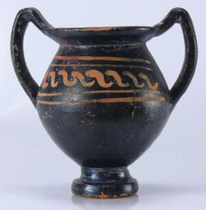 Grande Grèce - Nestoris en terre cuite - 400-300 av J.-C.