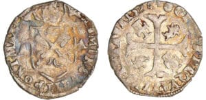 Comtat venaissin - Clément VIII - Douzain 1596 (Carpentras)
