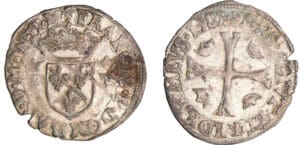 Dombes - François II de Montpensier - Douzain 1587 (Trévoux)