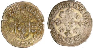 Henri II (1547-1559) - Douzain aux croissants - 1550 (Montélimar)