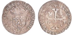 Henri IV (1589-1610) - Douzain - 2ème type - 1597 & (Aix) Henri IV (1589-1610) - Douzain - 2ème type - 1597 & (Aix)