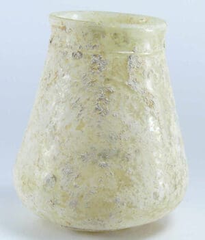 Romain -Gobelet en verre irisé - 1er-2ème siècle