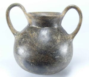 Etrusque - Canthare en terre cuite - 8ème-7ème siècle av. J.-C.