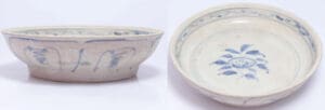 Vietnam - Dynastie Ming - Assiette - Provenant de l'épave du Hoï An. XVème siècle Vietnam - Dynastie Ming - Assiette - Provenant de l'épave du Hoï An. XVème siècle
