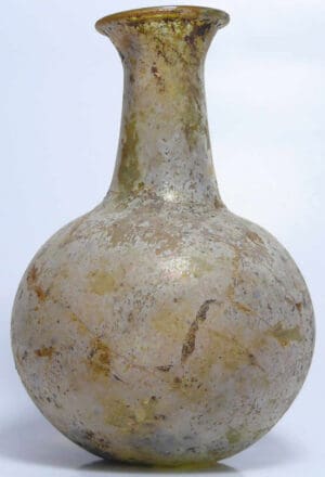 Romain - Fiole en verre irisée - 100-200 ap. J.-C.