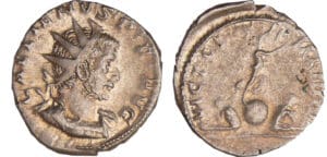 Gallien - Antoninien (257-258, Lyon) - La Victoire