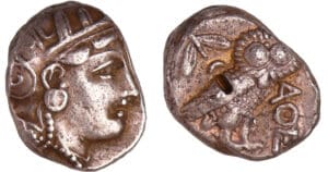Attique - Athènes - Tétradrachme (350-295 av. J.-C.) Attique - Athènes - Tétradrachme (350-295 av. J.-C.)