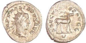 Philippe 1er - Antoninien (248, Rome) - Cerf Philippe 1er - Antoninien (248, Rome) - Cerf
