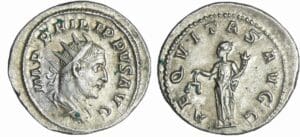 Philippe 1er - Antoninien (247, Rome) - L'Equité