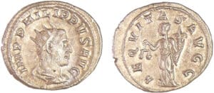 Philippe 1er - Antoninien (247, Rome) - L'Equité