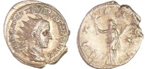 Volusien - Antoninien (251-252, Milan) - La Paix
