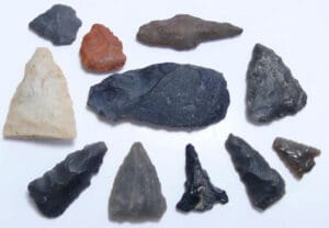 Néolithique - Altiplano Andin, Bolivie, Chili, Pérou - Lot de 11 pointes, grattoires ... - Vers 8000 / 5000 av. J.-C