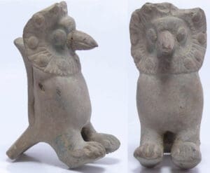 Précolombien - Equateur, culture La Tolita - Statuette en terre cuite - 500 av-500 ap.  J.-C.