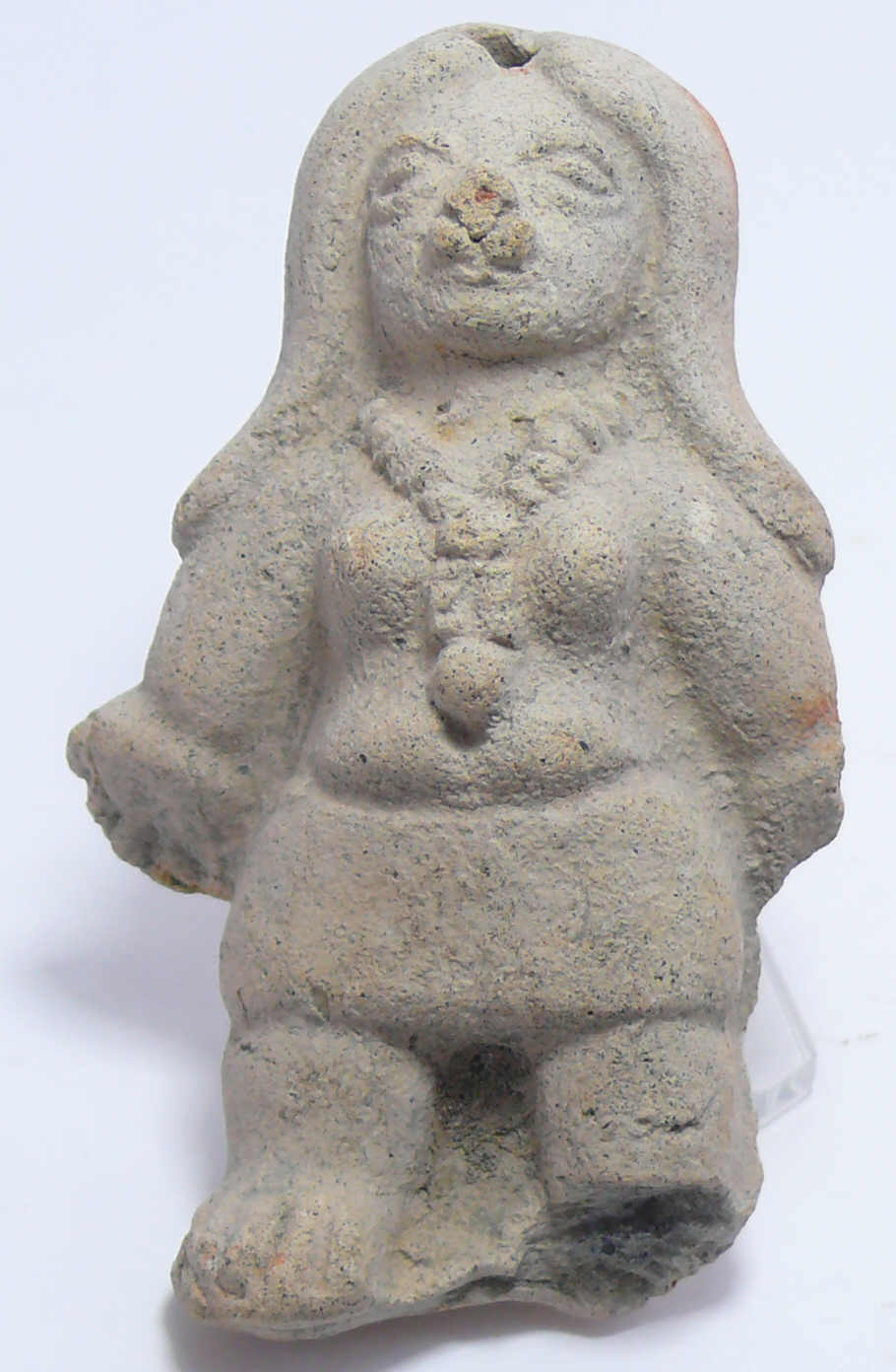 Précolombien - Equateur, culture La Tolita - Statuette en terre cuite - 500 av / 500 ap. J.-C. Précolombien - Equateur, culture La Tolita - Statuette en terre cuite - 500 av / 500 ap. J.-C.