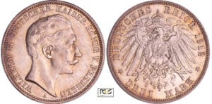 Allemagne - Preussen - Wilhelm II (1888-1916) - 3 mark 1912 A Allemagne - Preussen - Wilhelm II (1888-1916) - 3 mark 1912 A