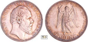 Allemagne - Württemberg - Karl (1864-1891) - Taler 1871 Allemagne - Württemberg - Karl (1864-1891) - Taler 1871