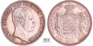 Allemagne - Sachsen-Altenburg - Georg (1848-1853) - Taler 1869 B Allemagne - Sachsen-Altenburg - Georg (1848-1853) - Taler 1869 B