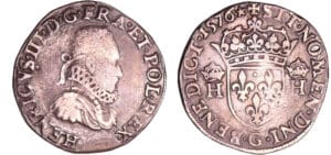 Henri III (1574-1589) - Teston - 3ème type - 1576 A (Paris)