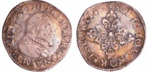 Principauté d'Orange - Maurice de Nassau - Demi-franc 1620 (Orange) Principauté d'Orange - Maurice de Nassau - Demi-franc 1620 (Orange)