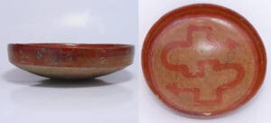 Précolombien - Equateur, culture Chorrera - Assiette en terre cuite - 1500 / 500 av. J.-C.