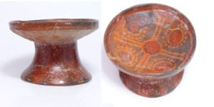 Précolombien - Equateur, culture Chorrera - Coupe à offrandes piédouche - 1500 / 500 av. J.-C.