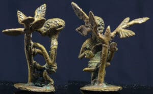 Afrique - Côte d'Ivoire et Ghana, Akan - Poids en bronze servant à peser l'or - 1ère moitié du XXe siècle Afrique - Côte d'Ivoire et Ghana, Akan - Poids en bronze servant à peser l'or - 1ère moitié du XXe siècle