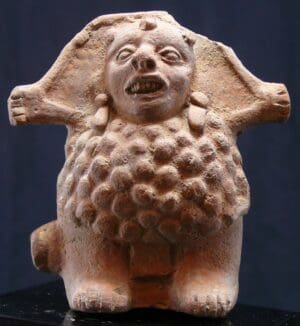 Précolombien - Mexique - Culture de Veracruz - Statuette sifflet - 100 / 1000 ap. J.-C.