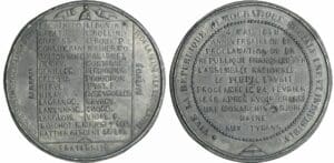 France - Médaille politique - Anniversaire de la réunion de l'assemblée, 1849