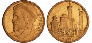 Médaille Exposition Coloniale Internationale - Afrique, 1931, Desvignes