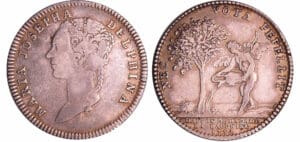 France - Jeton en argent - Dauphiné, Marie-Josèphe de Saxe, dauphine, 1752