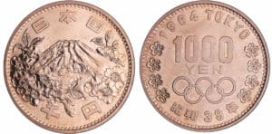 Japon - Jeux Olympiques - 1000 yen 1964